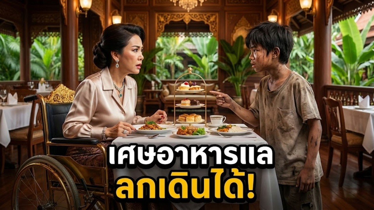 แลกเศษอาหารกับขาคู่ใหม่! เรื่องจริงของมหาเศรษฐินีที่ถูกเด็กล้างท่อช่วยชีวิต #จดหมายหัวใจ
