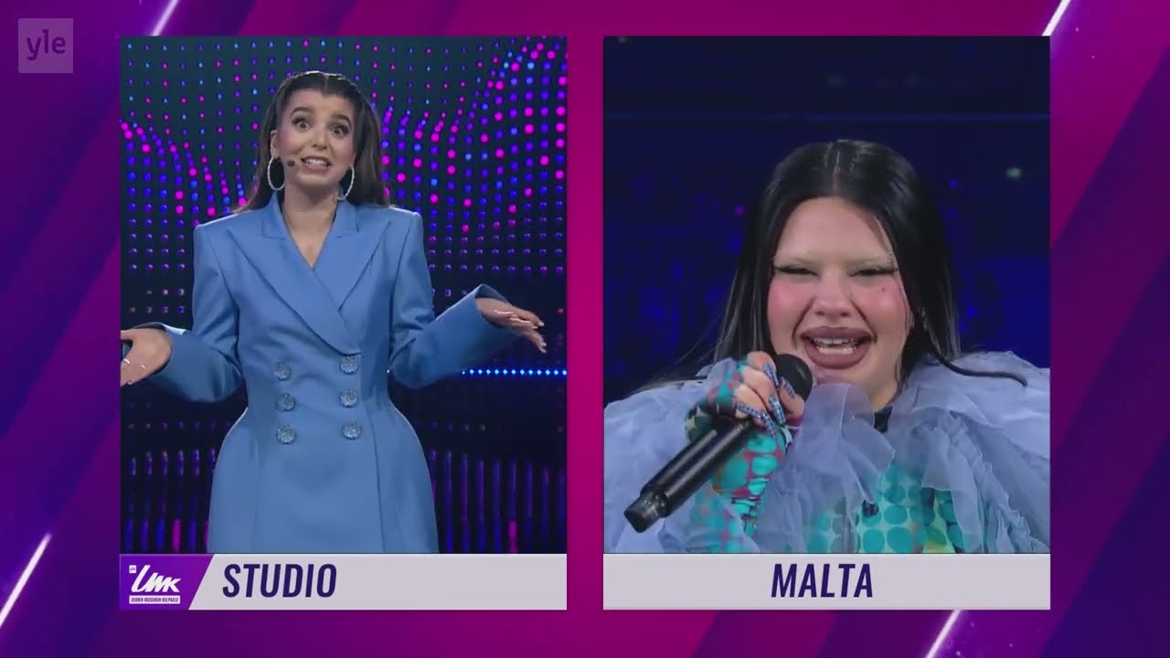 JJ, Sissal and Miriana Conte gave the points from their countries to the Finnish contestants 😍