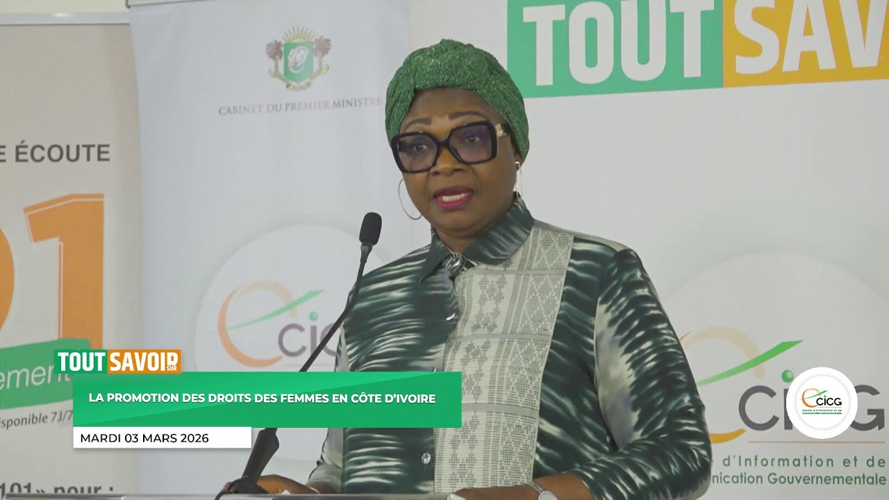 Tout Savoir Sur la promotion des femmes en Côte d'Ivoire - Mardi 03 mars  2026