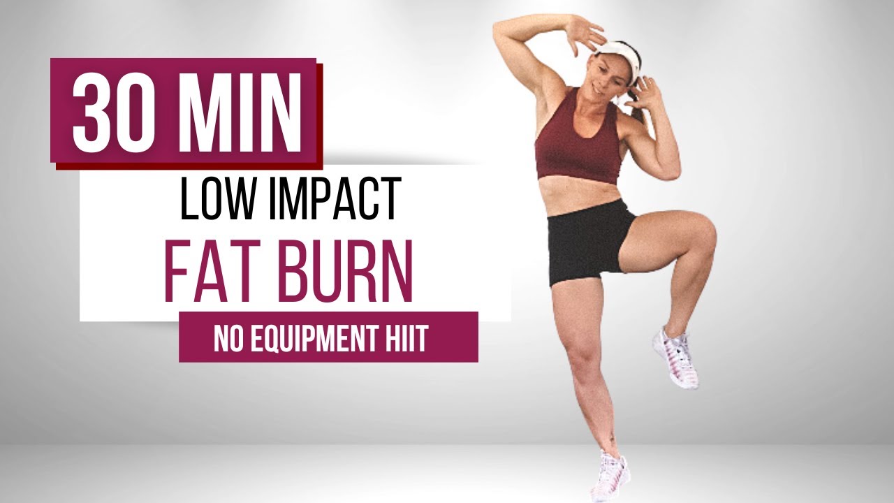 30 Min Quiet Cardio HIIT | No Equipment | No Jumping | Apartment Friendly