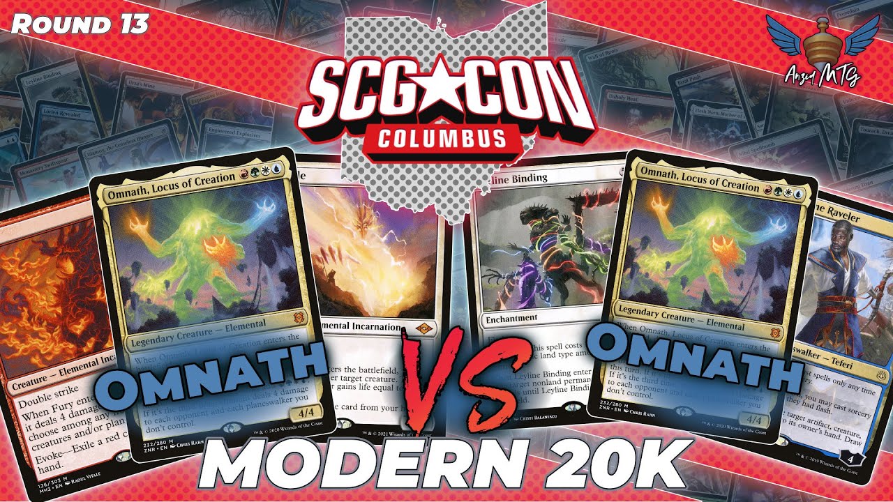 MTG Modern | Omnath vs Omnath | SCGCON Columbus Modern 20k | Round 13