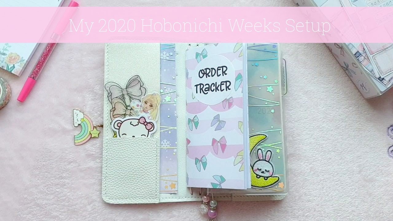 My 2020 Hobonichi Weeks Setup | RachelBeautyPlans