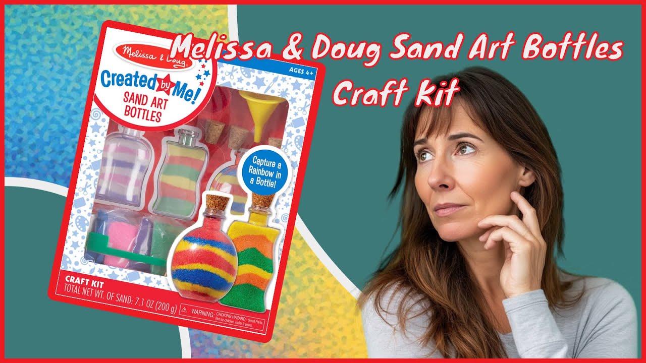 Melissa & Doug Sand Art Bottles Craft Kit review