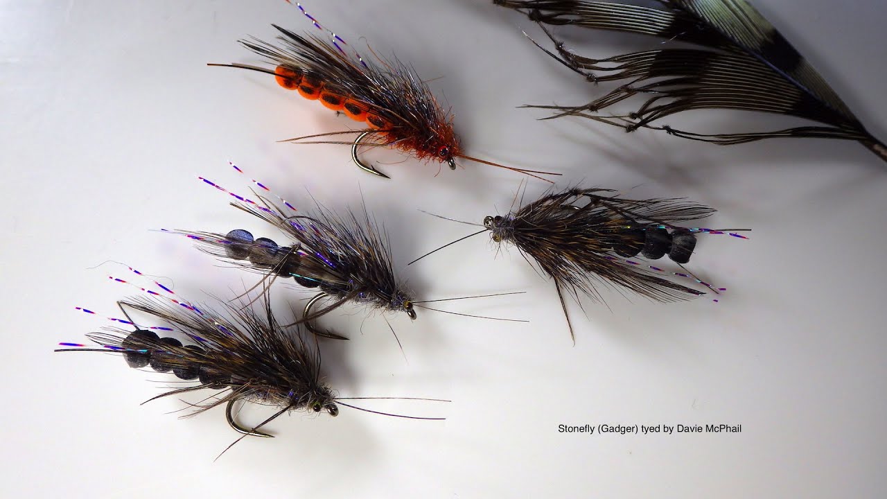 Tying a Adult Stonefly (Gadger) by Davie McPhail