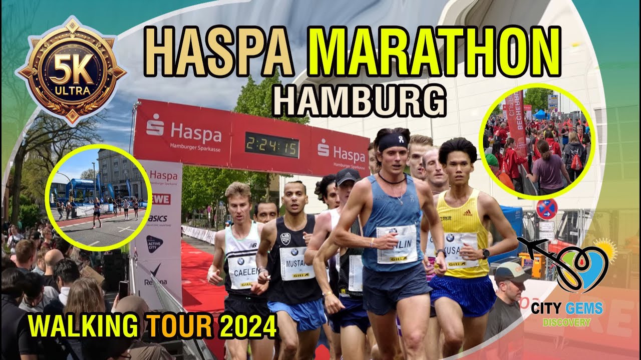 🌟Ultimate Marathon Experience🌟Haspa Marathon Hamburg 2024 - Captured in Stunning 5K Ultra HD