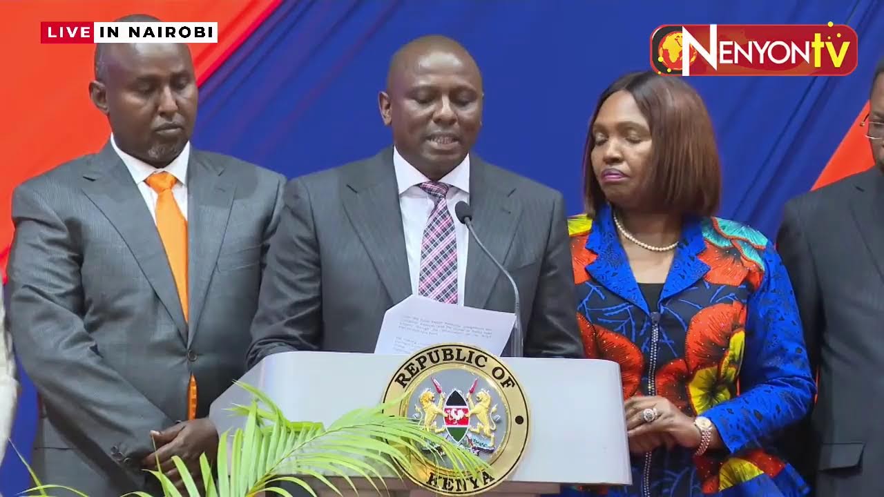 🟠🟡LIVE: ODM - UDA Joint Broadbased Parliament Group Meeting