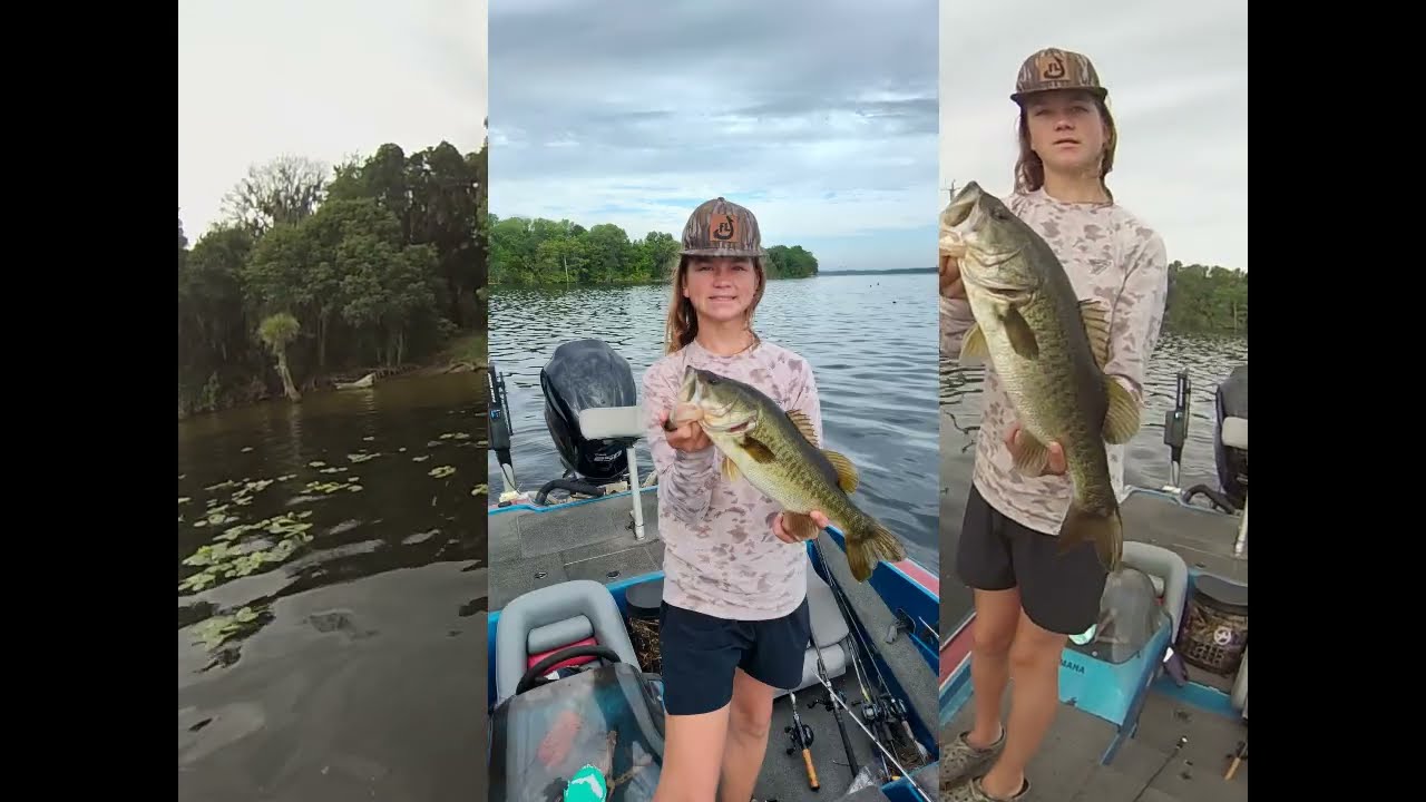 Rodman Reservoir, Florida Bass Fishing July2025