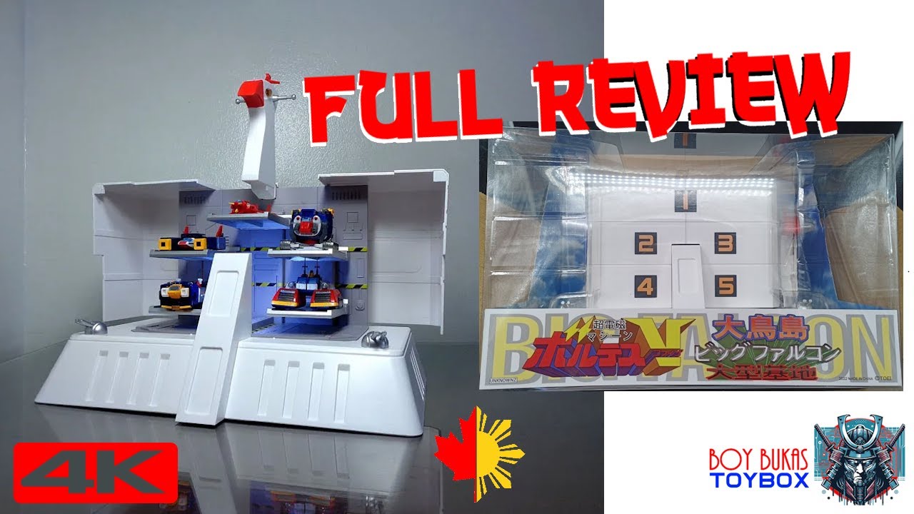 Unknownz Super Base Series SB-01 &mdash; Лагерь Большого Сокола для Voltes V Gashapon CPA #CampBigFalco...