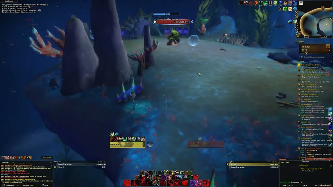 Tak-Rethan Abyss | Pheromone Fury | 10 Runed Crests / 3 min