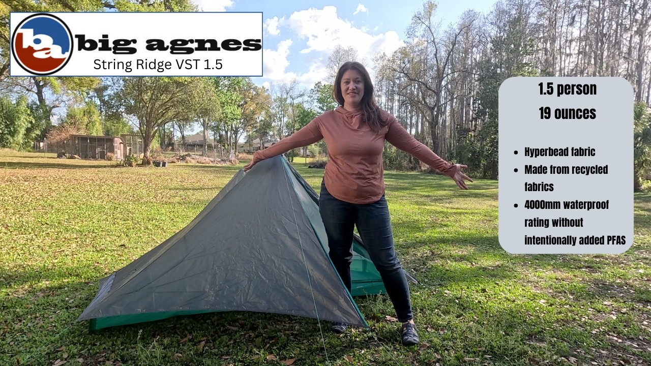 Tent Unboxing and Setup: Big Agnes' String Ridge VST 1.5!