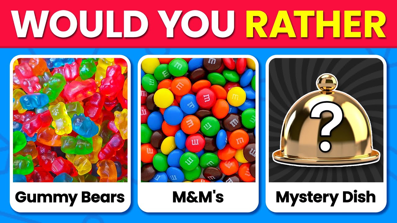 Would You Rather&hellip;? MYSTERY Dish Edition 🍕🍽️ Quiz Time