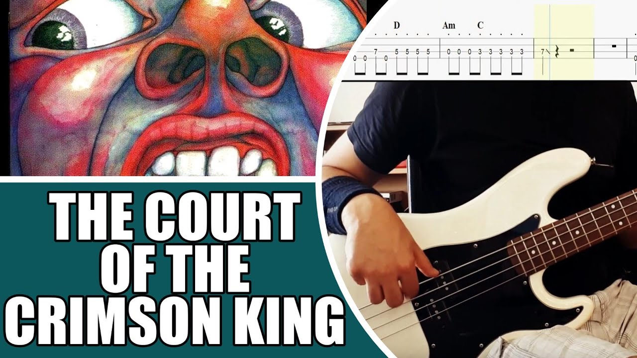 The Court Of The Crimson King - King Crimson | Bass cover with tabs #113