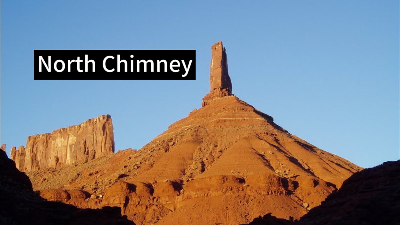 Castleton Tower Climbing | North Chimney 5.9