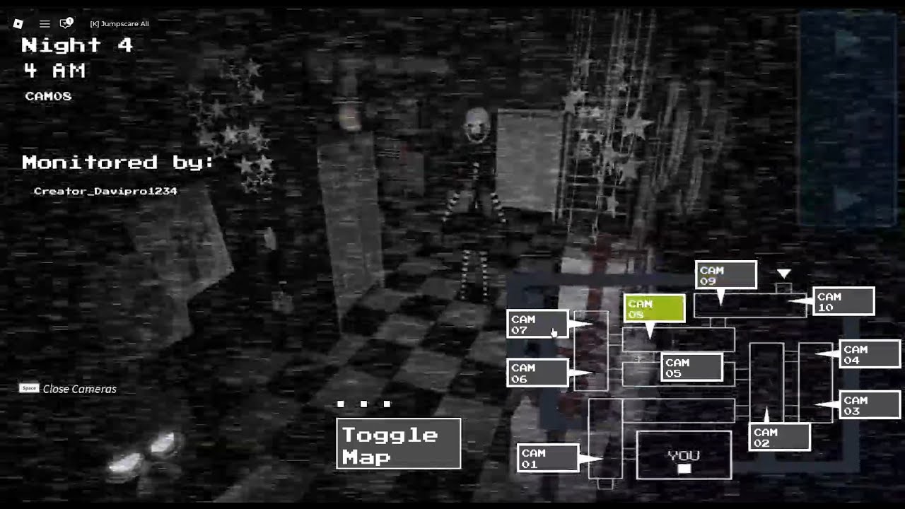 Roblox- FNAF Co-op: FNAF 3 | Night 4 [SOLO]