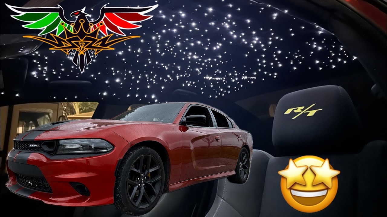 Установка обивки потолка Starlight 🕷️✨ Простой способ сделать это своими руками на Dodge Charger