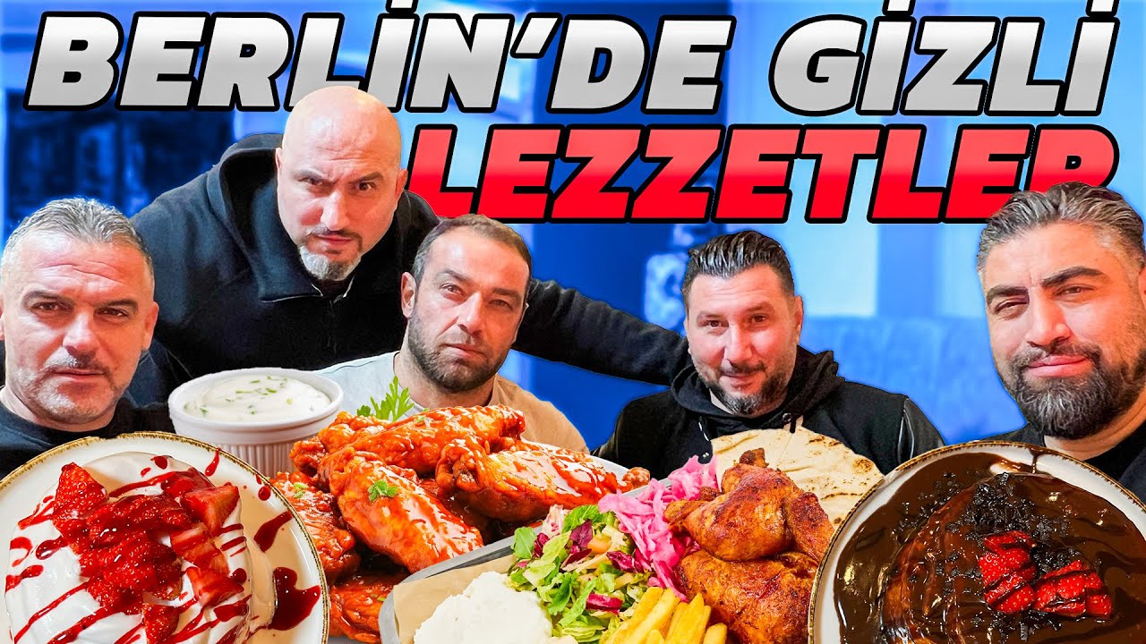 EN İYİ LEZZETİ BULDUM MU? BERLIN SOKAK LEZZETLER VLOG