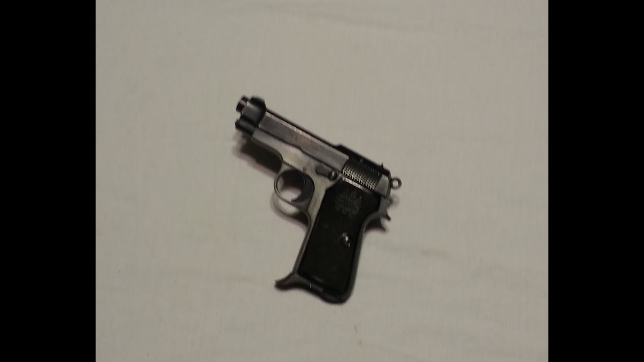 Field Stripping the Beretta M1934