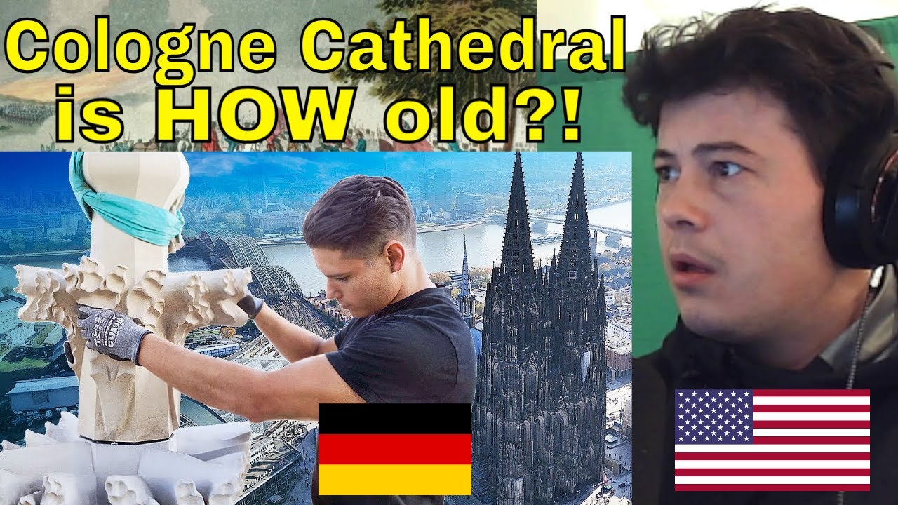 American Reacts Rebuilding A Pinnacle On Cologne Cathedral