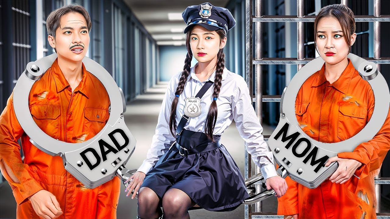 Parents Criminels Contre Fille Policière! Que Ferais-je Si Mes Parents Était Des Super Voleurs?