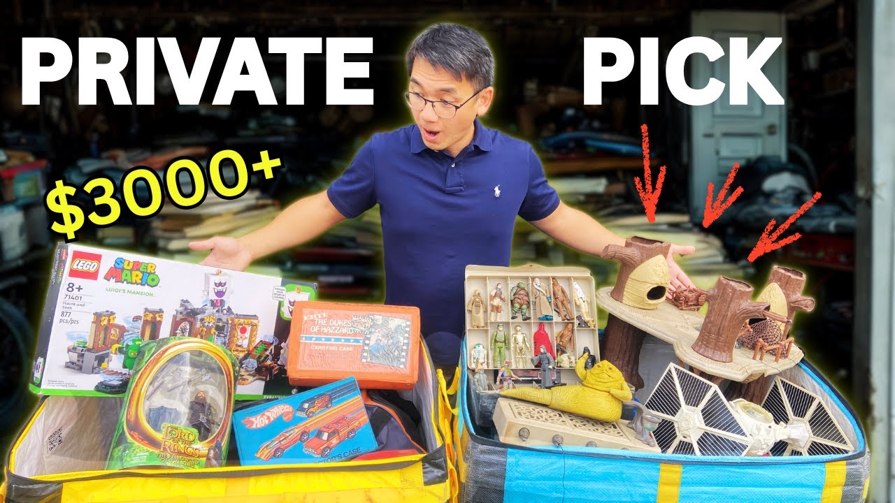 No Yard Sales? No Problem! Private Pick Toy Haul Score 💰