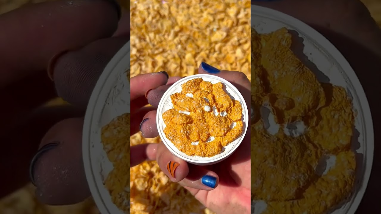 Kelloggs frosted flakes x glamlite highlighter reveal #fok