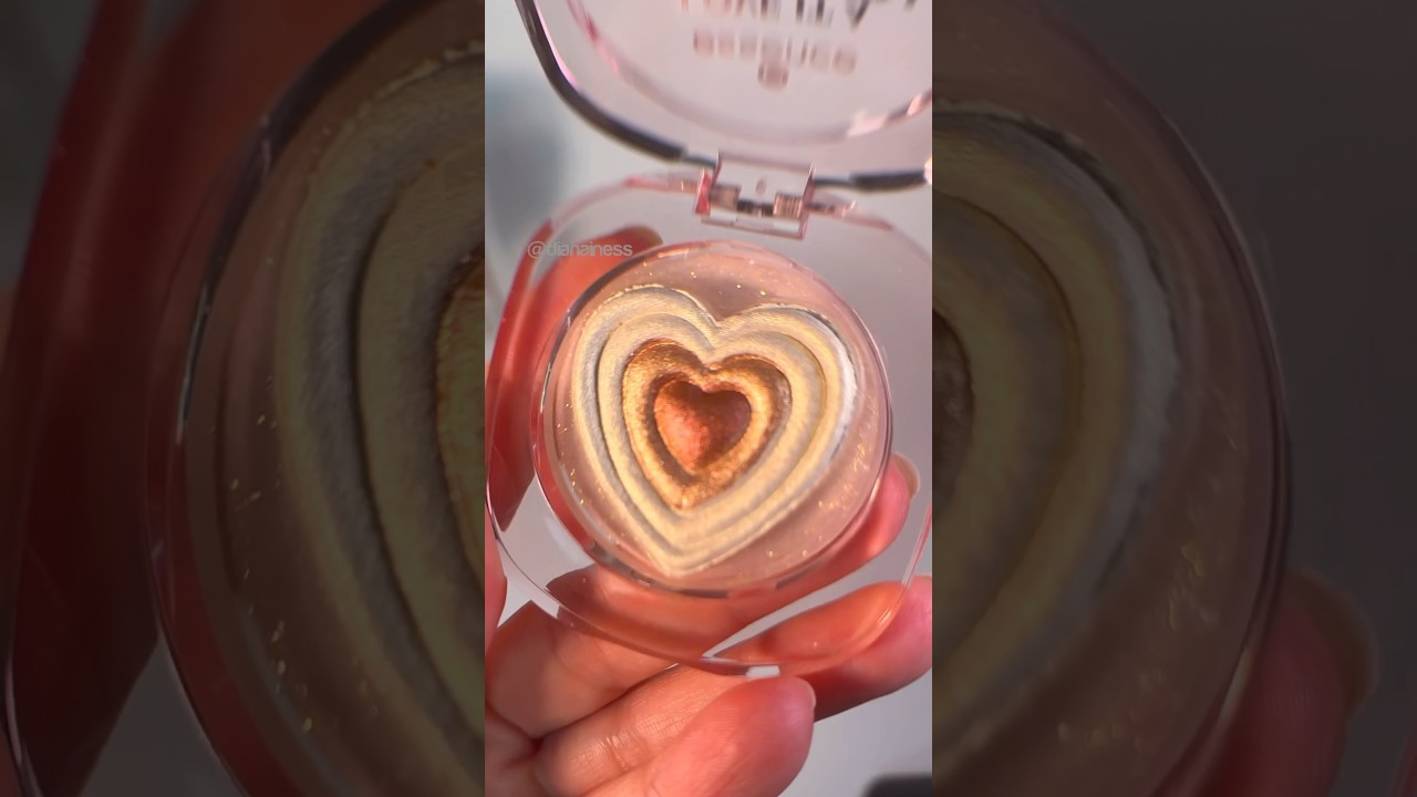 🍫🧸 Highlighter Glaze Essence Cosmetics 🤎 LOVE IT A CHOCO LOT Trend Edition #shorts
