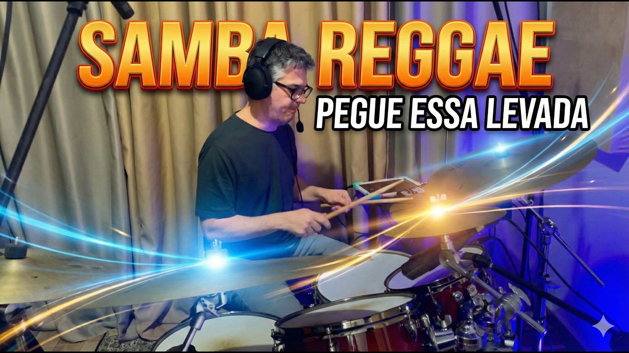 Como tocar Samba Reggae na Bateria