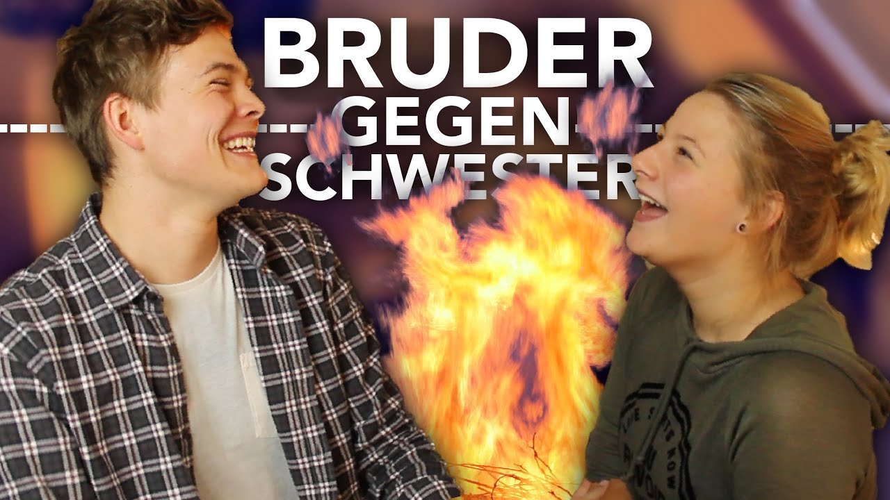 GESCHWISTER FIGHT - Bruder gegen Schwester!