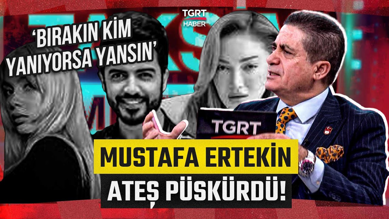 Gazeteci Mustafa Ertekin Taksim Meydanı'nda Ateş P&uuml;sk&uuml;rd&uuml;! 'Bırakın Kim Yanıyorsa Yansın'