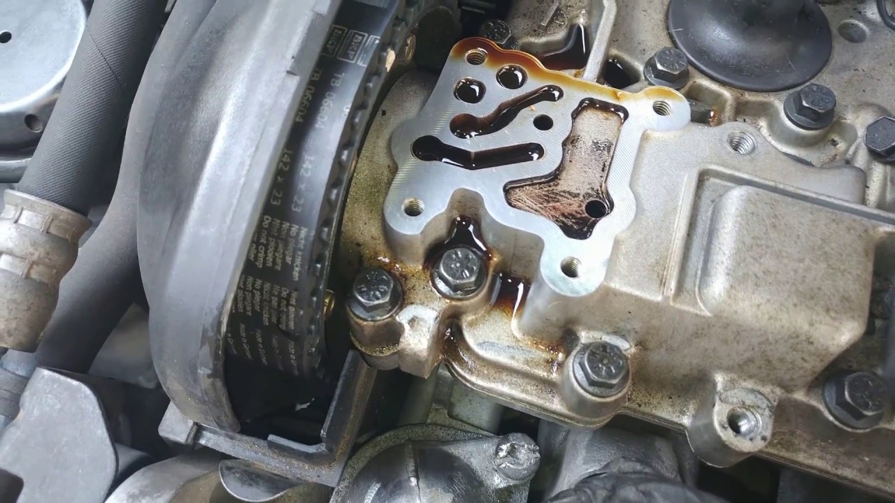 Volvo VVT zawór faz zmiennych czujnik - Sprawdzenie, czyszczenie / VVT valve VOLVO check, clean