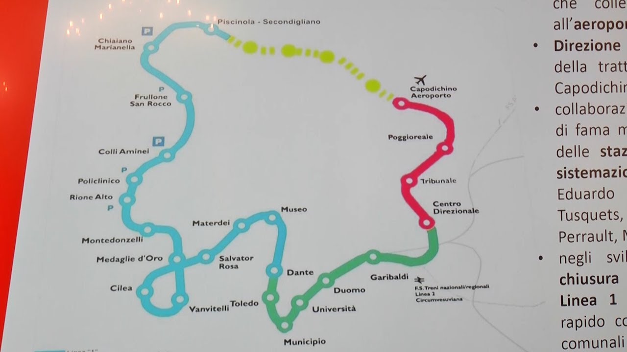Napoli, metro Linea 6: ecco la tratta Posillipo-Bagnoli