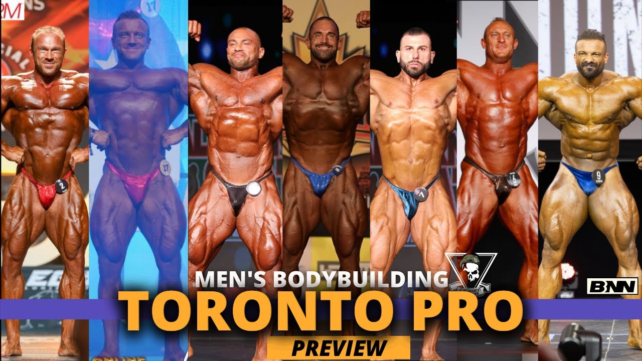 Toronto Pro Super Show Preview - Complete Lineup Men's Open Bodybuilding