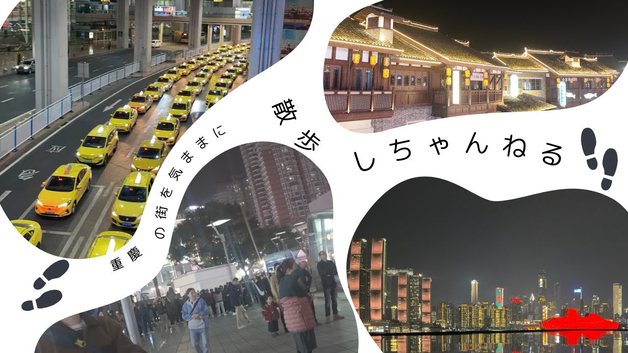 【おまけ・字幕無し】中国について語り合いながら散歩した