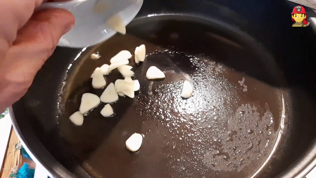 Revuelto de boletus y jamón serrano #recetafacil