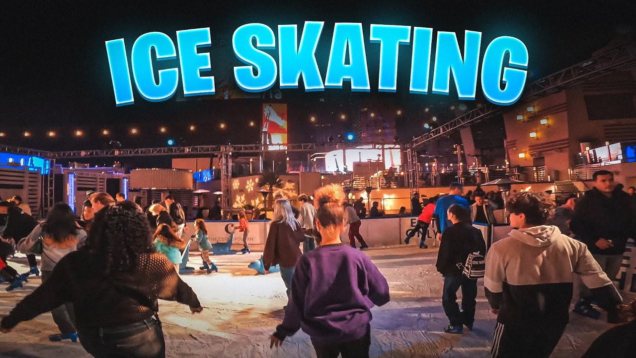 The Cosmopolitan - Ice Skating - December Fun In Las Vegas 2022