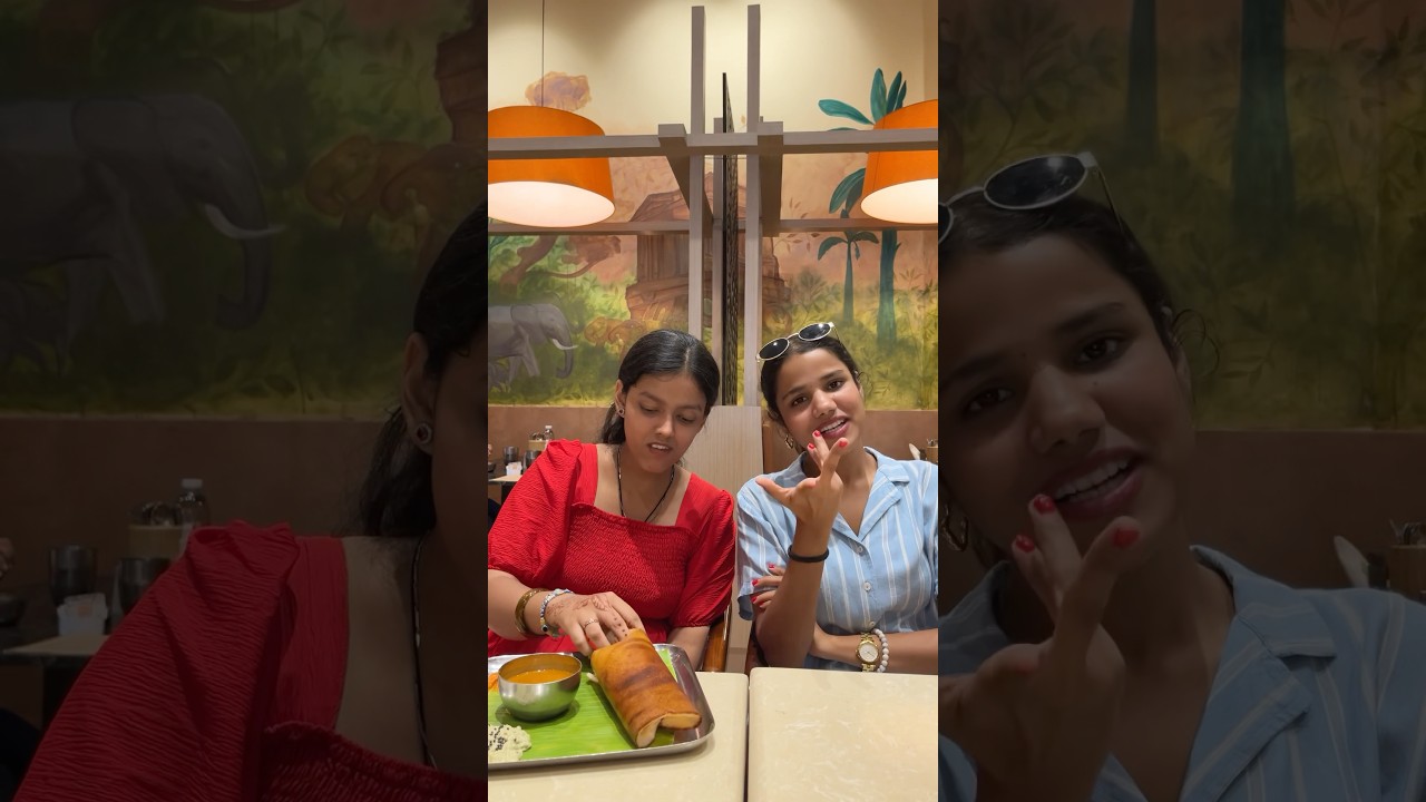 I&rsquo;ll give Rs 500 For Every Southindian Dish she Eat 😱giving 500 for every South Indian food #shorts
