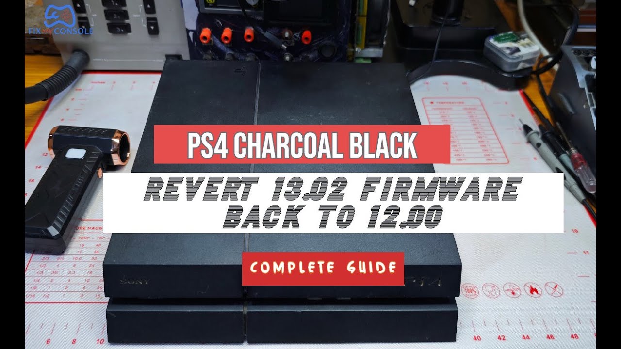PS4 CONSOLE ON 13.02 FIRMWARE-  LET'S REVERT IT TO 12.02!