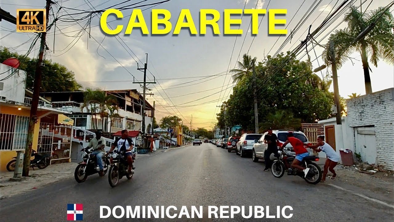 Cabarete, Dominican Republic / Sunset Drive 4K