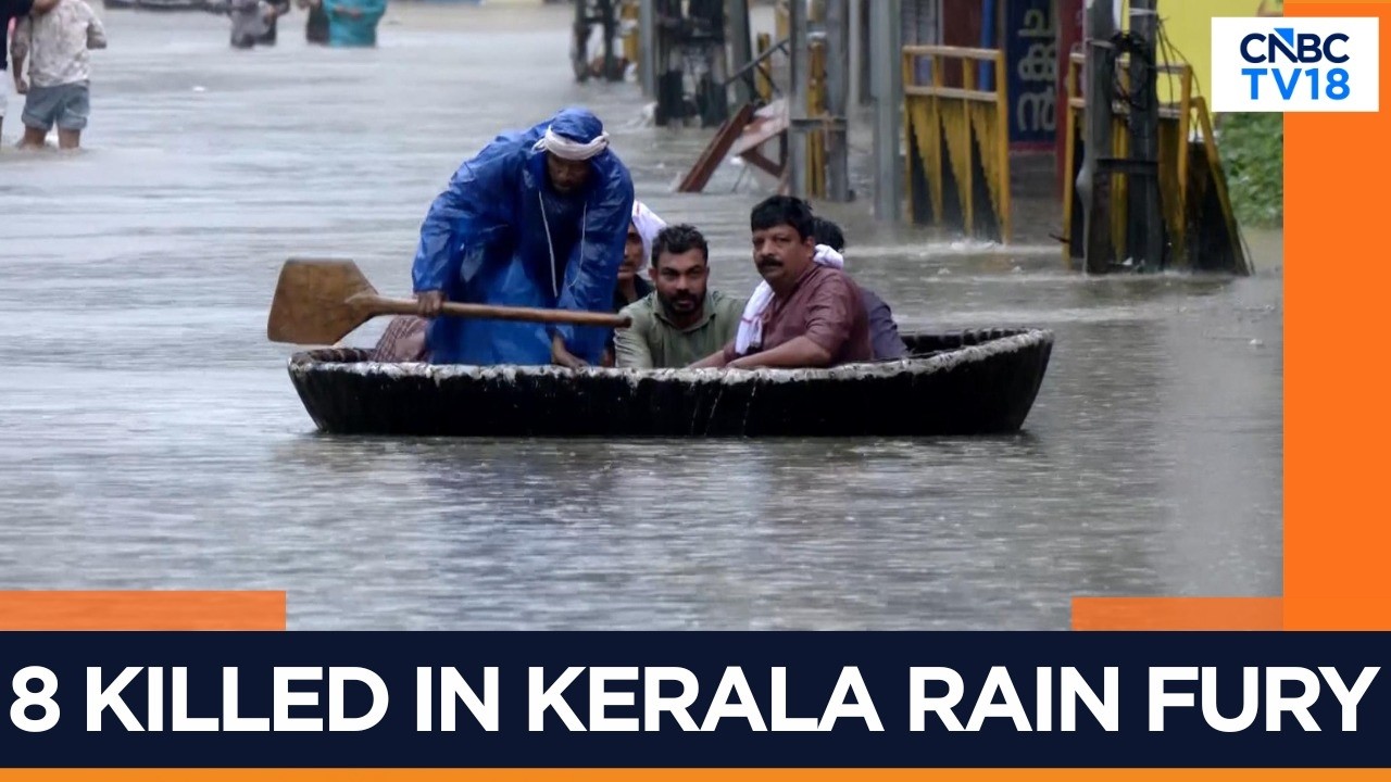 Orange Alert In 12 Kerala Districts, 8 Killed As Rains Trigger Flash Floods | N18V