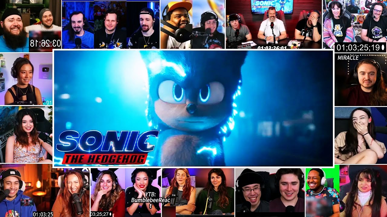 Super Sonic Scene | Sonic the Hedgehog reaction mashup