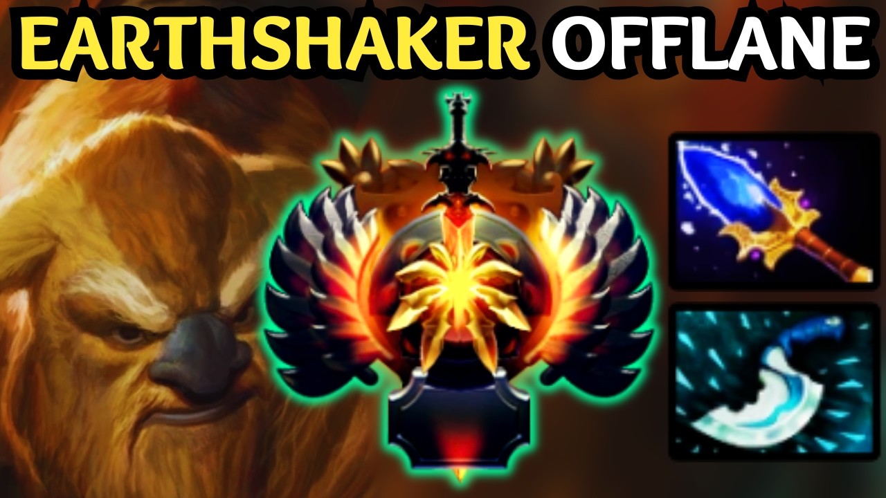 🔥 EARTHSHAKER OFFLANE GUIDE &mdash; FULL CONTROL 🔥 DOTA 2