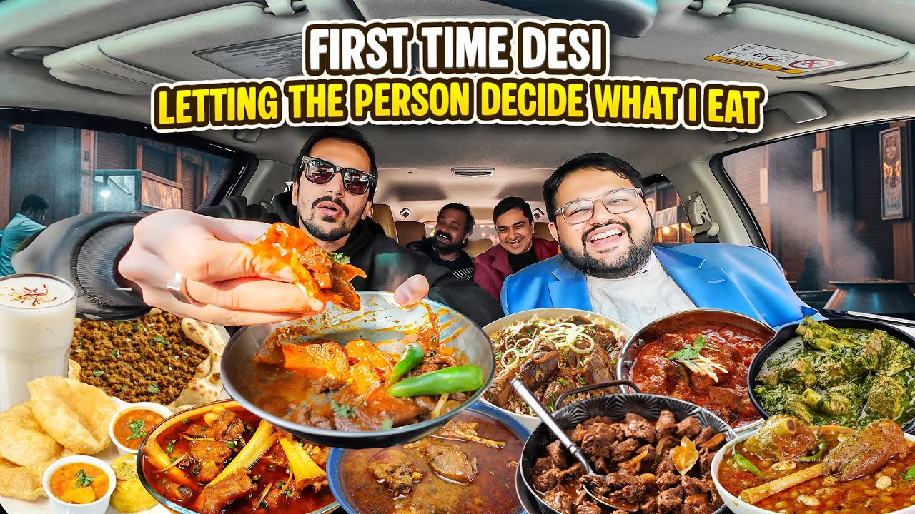 Letting The Person in FRONT of Me DECIDE What I Eat for 24 HOURS! RHS