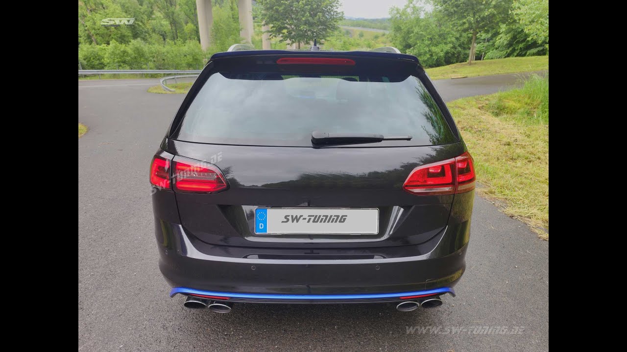 SW-Tuning Einbauvideo über Upgrade SW-Celi Voll LED Rückleuchten passend für Golf 7 Variant