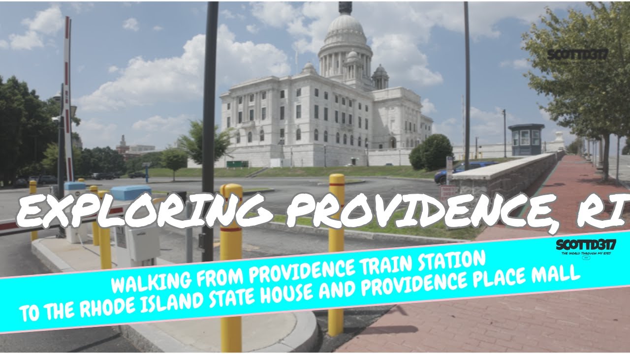 Exploring Providence RI: Train Station to the Rhode Island State House and Providence Place Mall