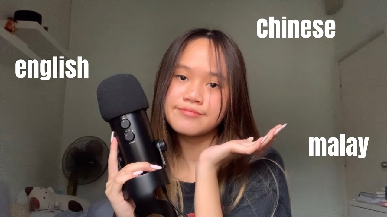 ASMR-БЕСЕДЫ НА МАНДАРИНСКОМ, МАЛАЙСКОМ И АНГЛИЙСКОМ ЯЗЫКАХ