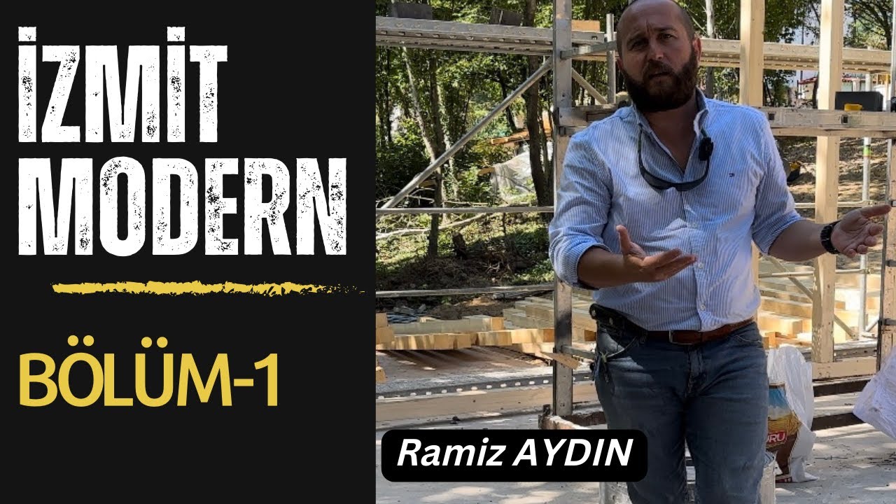 İZMİT MODERN AHŞAP EV  | 1. BÖLÜM