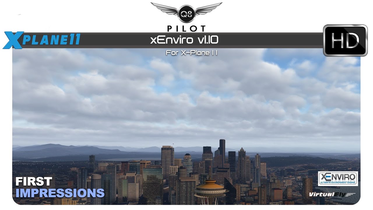 X-Plane 11 | xEnviro v1.10 | First Impressions