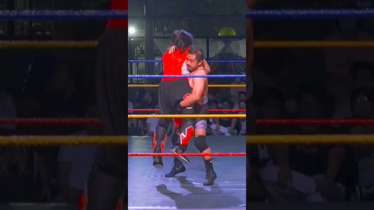NSJ vs Robin Sane | @ManilaWrestlingFederation  Lights Kamera Aksyon! #wrestling #prowrestling