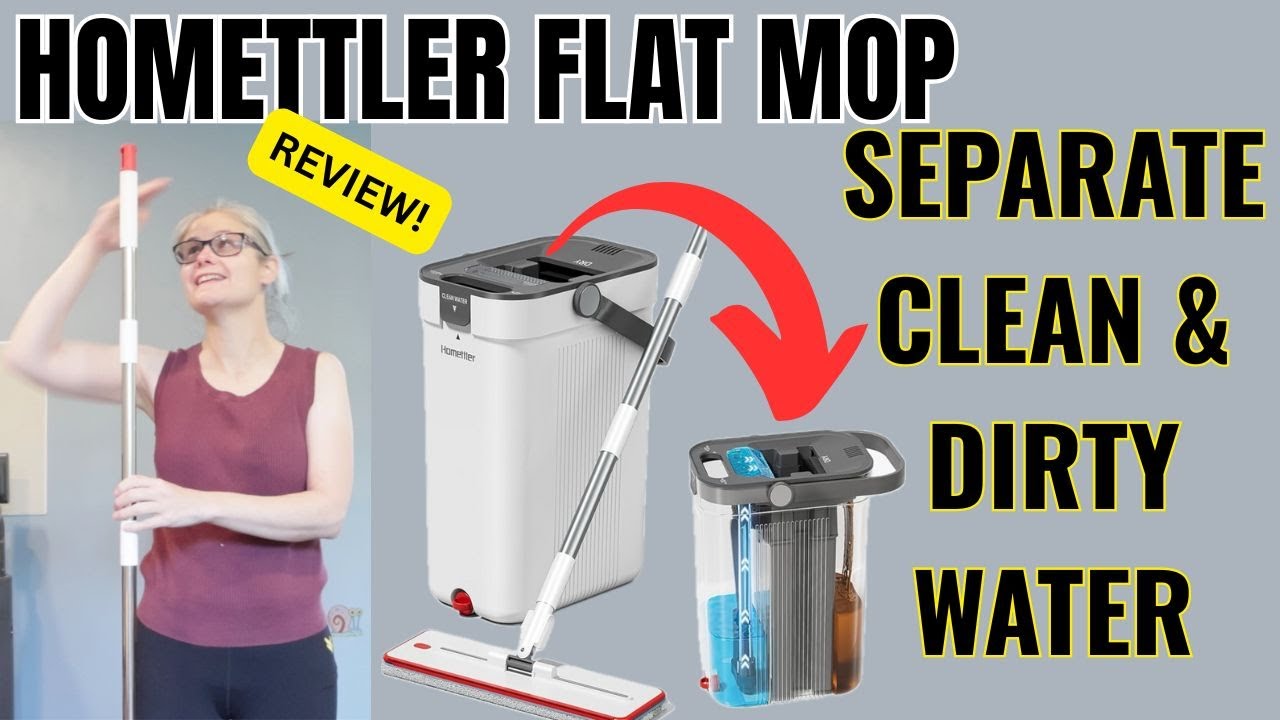 I Tried the Homettler Flat Mop & Bucket System: Here’s What I Think!