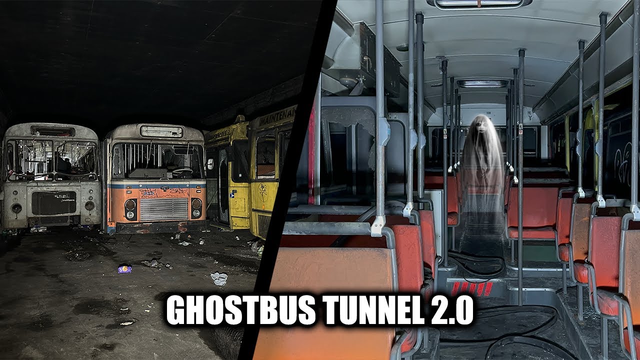 DE NIEUWE VERLATEN GHOSTBUS TUNNEL VAN BELGIE !